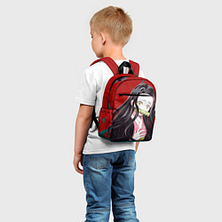 Детский рюкзак Клинок, рассекающий демонов Незуко Камадо, цвет: 3D-принт — фото 2