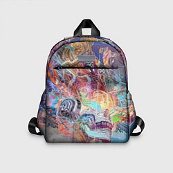 Детский рюкзак Cyber skull Vanguard pattern, цвет: 3D-принт