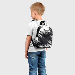 Детский рюкзак БЕЛАЯ КРАСКА БРЫЗГИ, цвет: 3D-принт — фото 2