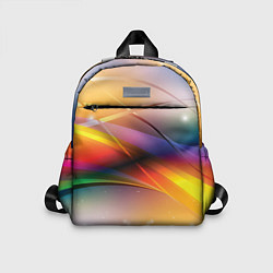 Детский рюкзак Абстрактные линии разных цветов