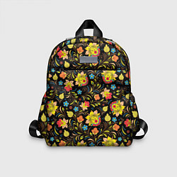 Детский рюкзак Мелкая хохлома, цвет: 3D-принт