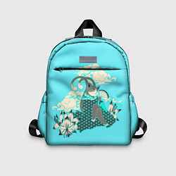 Детский рюкзак КОШКА С ВЕЕРОМ, цвет: 3D-принт