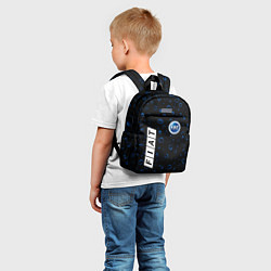 Детский рюкзак ФИАТ Капли Дождя, цвет: 3D-принт — фото 2