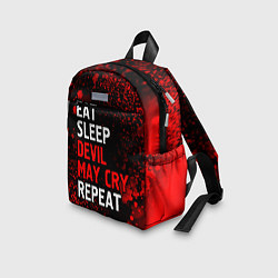 Детский рюкзак Eat Sleep Devil May Cry Repeat Арт, цвет: 3D-принт — фото 2