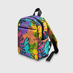 Детский рюкзак Тропические экзотические листья, цвет: 3D-принт — фото 2