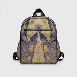 Детский рюкзак Абстрактный цветой графический узор abstract color, цвет: 3D-принт