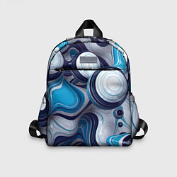 Детский рюкзак Авангардный объёмный паттерн Avant-garde volumetri, цвет: 3D-принт