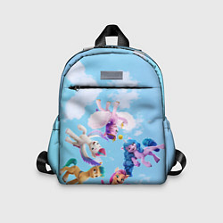 Детский рюкзак My Little Pony летают в облаках, цвет: 3D-принт