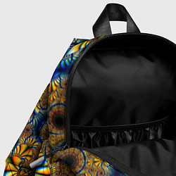Детский рюкзак FRACTAL COLOR PATTERN, цвет: 3D-принт — фото 2
