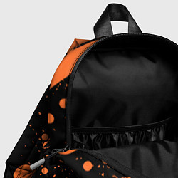 Детский рюкзак ЛИСА - В ГАЛСТУКЕ Линии, цвет: 3D-принт — фото 2
