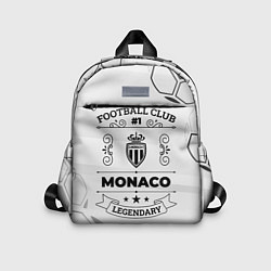 Детский рюкзак Monaco Football Club Number 1 Legendary, цвет: 3D-принт