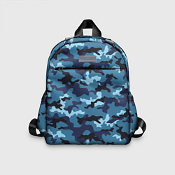 Детский рюкзак Камуфляж Тёмно-Синий Camouflage Dark-Blue