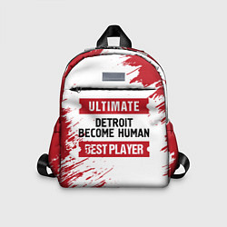 Детский рюкзак Detroit Become Human: красные таблички Best Player