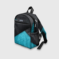 Детский рюкзак Карбоновые пластины, цвет: 3D-принт — фото 2