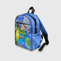 Детский рюкзак Мои поющие монстры, цвет: 3D-принт — фото 2