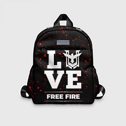 Детский рюкзак Free Fire Love Классика, цвет: 3D-принт
