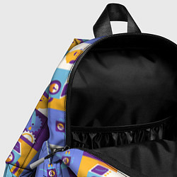 Детский рюкзак Инженер паттерн, цвет: 3D-принт — фото 2