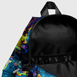 Детский рюкзак The Poisonous Palette, цвет: 3D-принт — фото 2