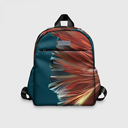 Детский рюкзак Полигональные линии, цвет: 3D-принт