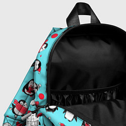 Детский рюкзак PENGUINS ON THE POSITIVE, цвет: 3D-принт — фото 2