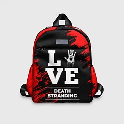 Детский рюкзак Death Stranding Love Классика, цвет: 3D-принт