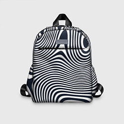 Детский рюкзак Гипнотические волны, цвет: 3D-принт