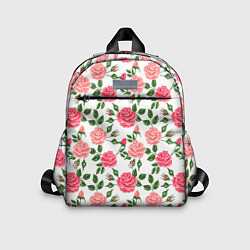 Детский рюкзак SOFT PINK ROSES, цвет: 3D-принт