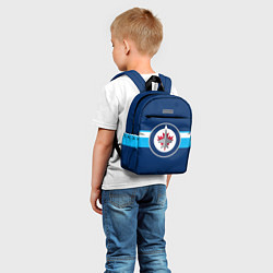 Детский рюкзак Виннипег Джетс форма, цвет: 3D-принт — фото 2