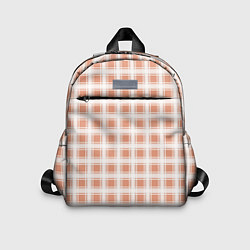 Детский рюкзак Light beige plaid fashionable checkered pattern