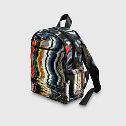 Детский рюкзак Glitch pattern - fashion trend, цвет: 3D-принт — фото 2