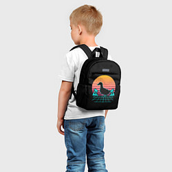 Детский рюкзак Ретро утка, цвет: 3D-принт — фото 2