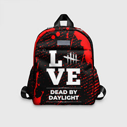 Детский рюкзак Dead by Daylight Love Классика, цвет: 3D-принт