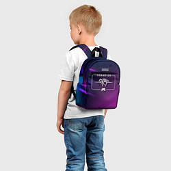 Детский рюкзак Stray Gaming Champion: рамка с лого и джойстиком н, цвет: 3D-принт — фото 2