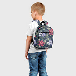 Детский рюкзак Цветы Мистический Сад, цвет: 3D-принт — фото 2