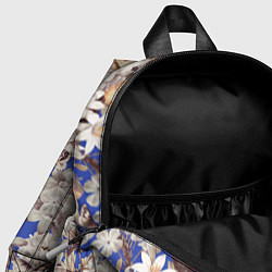Детский рюкзак Цветы Синего Сада, цвет: 3D-принт — фото 2