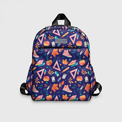 Детский рюкзак Школьные атрибуты, цвет: 3D-принт