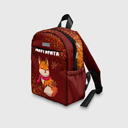 Детский рюкзак Маргарита осенняя лисичка, цвет: 3D-принт — фото 2