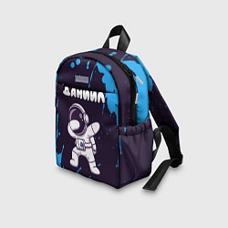 Детский рюкзак Даниил космонавт даб, цвет: 3D-принт — фото 2