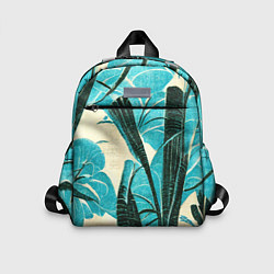 Детский рюкзак Винтажный папоротник, цвет: 3D-принт