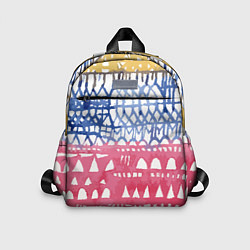 Детский рюкзак Абстракция Город Эдварда Мунка, цвет: 3D-принт