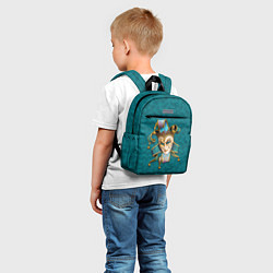 Детский рюкзак Шут - венецианская маска, цвет: 3D-принт — фото 2