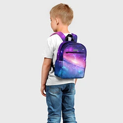 Детский рюкзак Космическая воронка, цвет: 3D-принт — фото 2