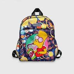 Детский рюкзак Bart Simpson пьёт лимонад