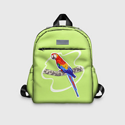 Детский рюкзак Яркий попугай Ара