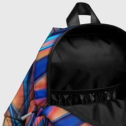 Детский рюкзак Радужные переливы, цвет: 3D-принт — фото 2