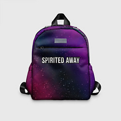 Детский рюкзак Spirited Away gradient space, цвет: 3D-принт