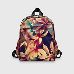 Детский рюкзак Цветочные плитки, цвет: 3D-принт