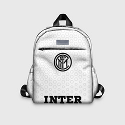 Детский рюкзак Inter sport на светлом фоне: символ, надпись, цвет: 3D-принт