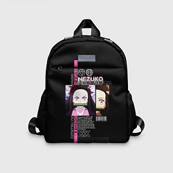 Детский рюкзак Незуко Камадо - Клинок, рассекающий демонов, цвет: 3D-принт
