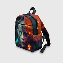 Детский рюкзак Девушка - киборг, цвет: 3D-принт — фото 2